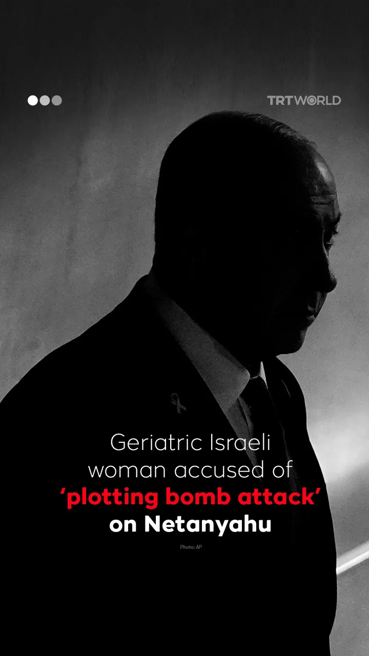 Geriatric Israeli woman accused of plotting bomb attack on Netanyahu