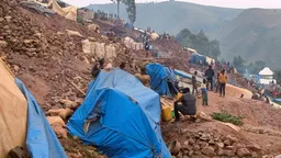 Congo gold mine: 12 miners rescued, unknown number trapped after collapse
