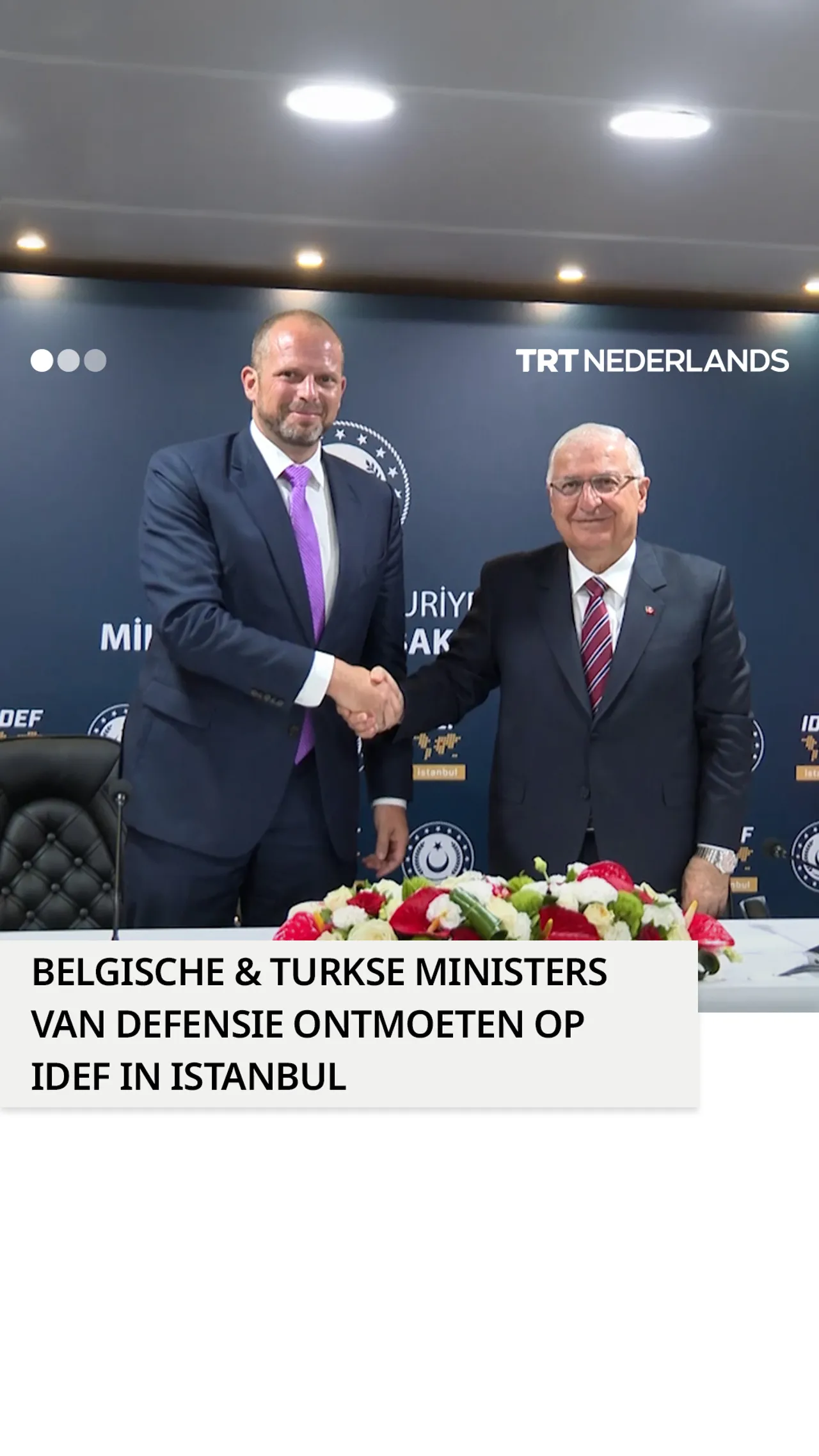 Belgische minister Francken prijst Turkse defensie-industrie