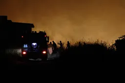 Zjarr i fuqishëm pyjor në Sicili, rrezikon zona të banuara