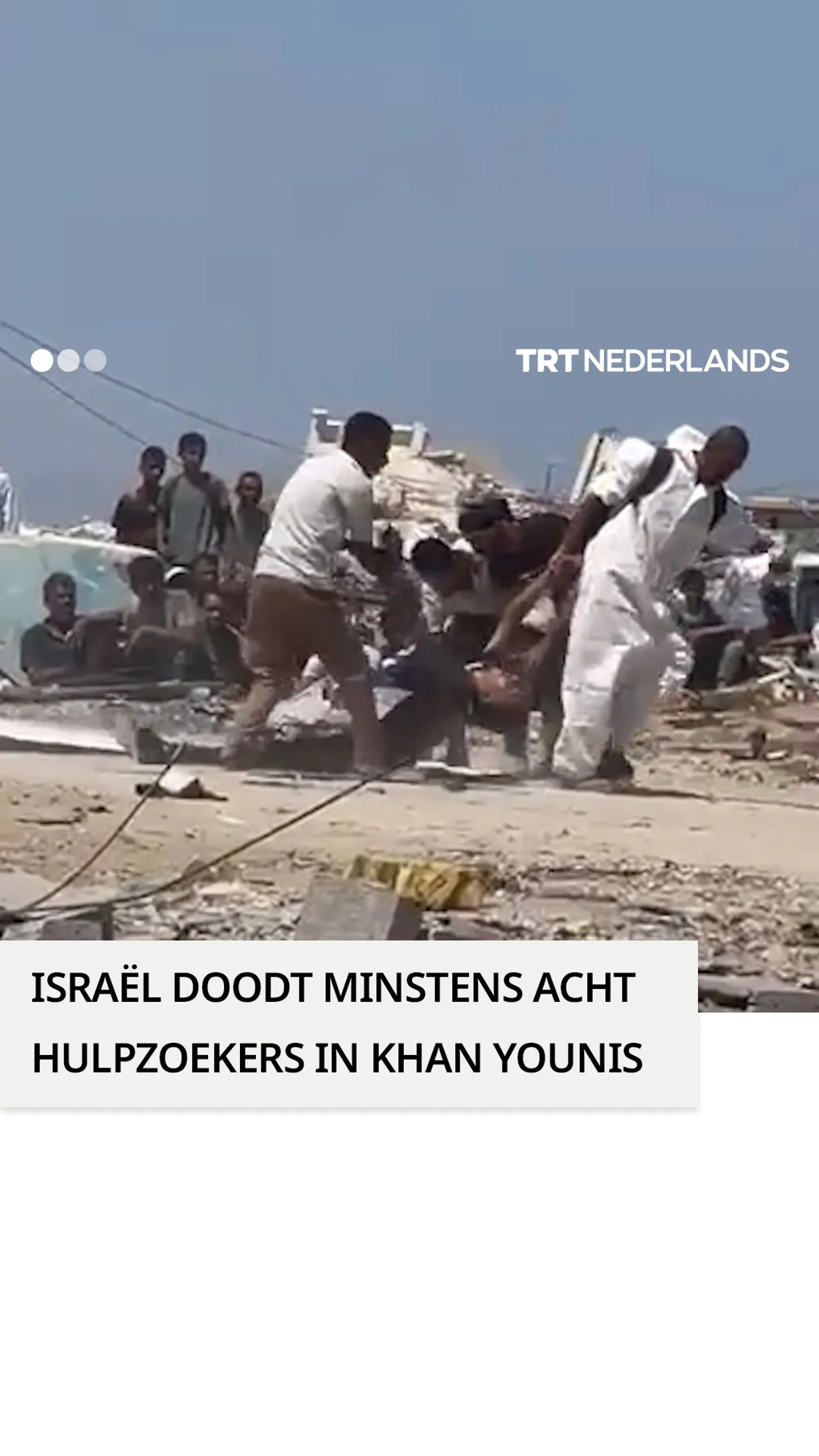 Hulpzoekers haasten om lichaam te bergen van jongeman neergeschoten door Israëlische troepen