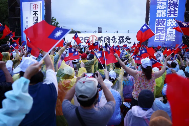 Polls open in Taiwan's high-stakes recall vote targeting opposition lawmakers