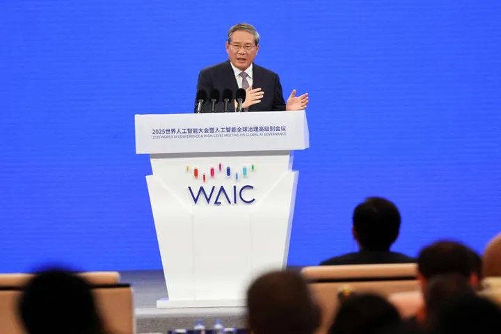 China calls for global consensus on balancing AI development, security