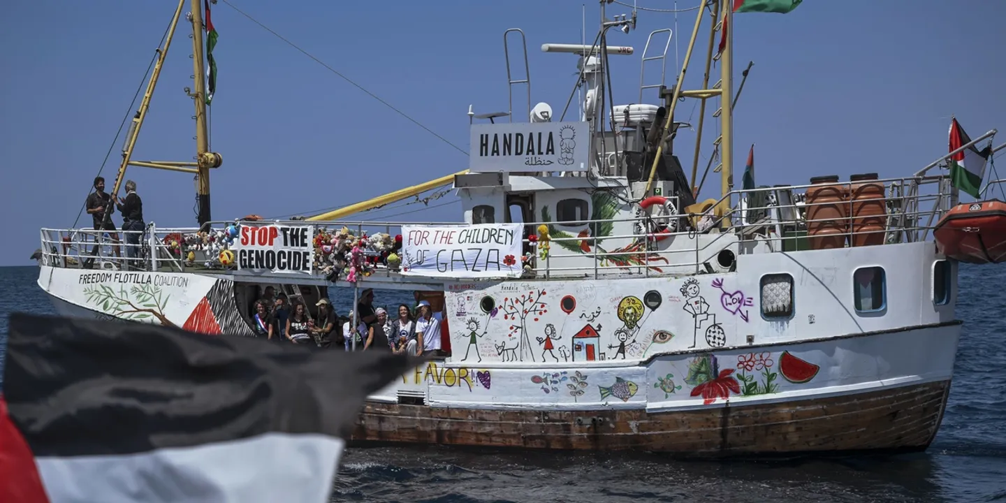 Gaza condena o assalto ao barco de ajuda ‘Handala’ e considera-o como 'pirataria naval'