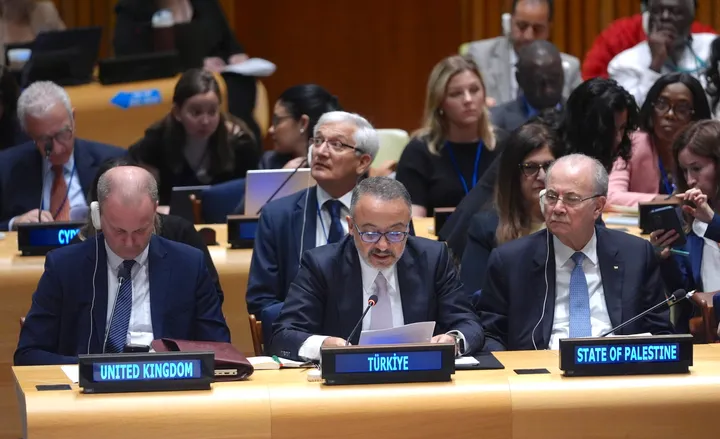 Türkiye blames Israeli occupation for obstructing Palestinian statehood at UN conference