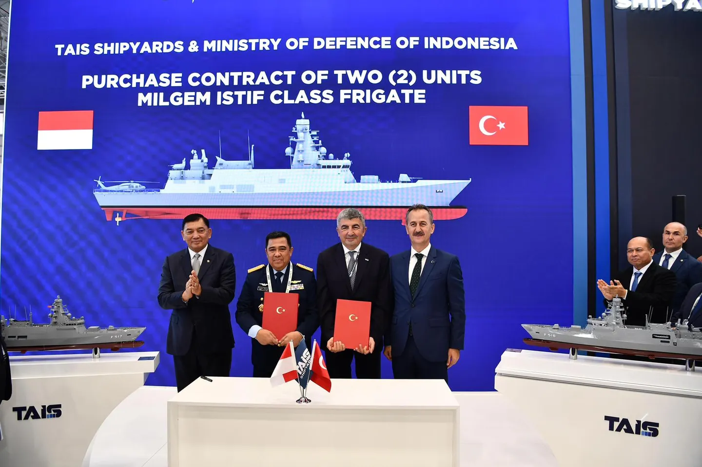 Dari kapal hingga senjata kelautan, Indonesia tandatangani sejumlah kemitraan maritim dengan Turkiye