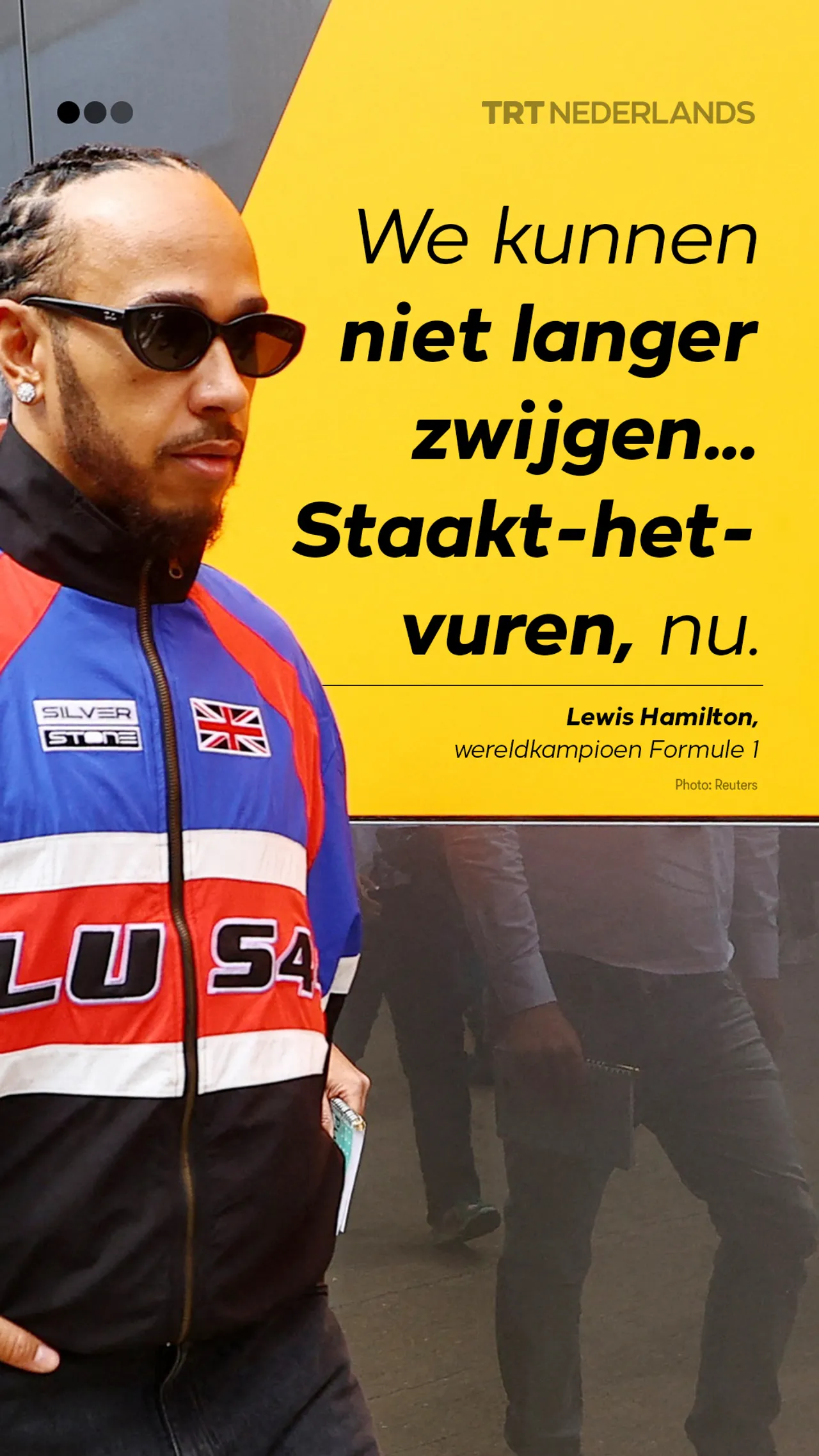 We kunnen niet langer zwijgen... Staakt-het-vuren, nu: Hamilton