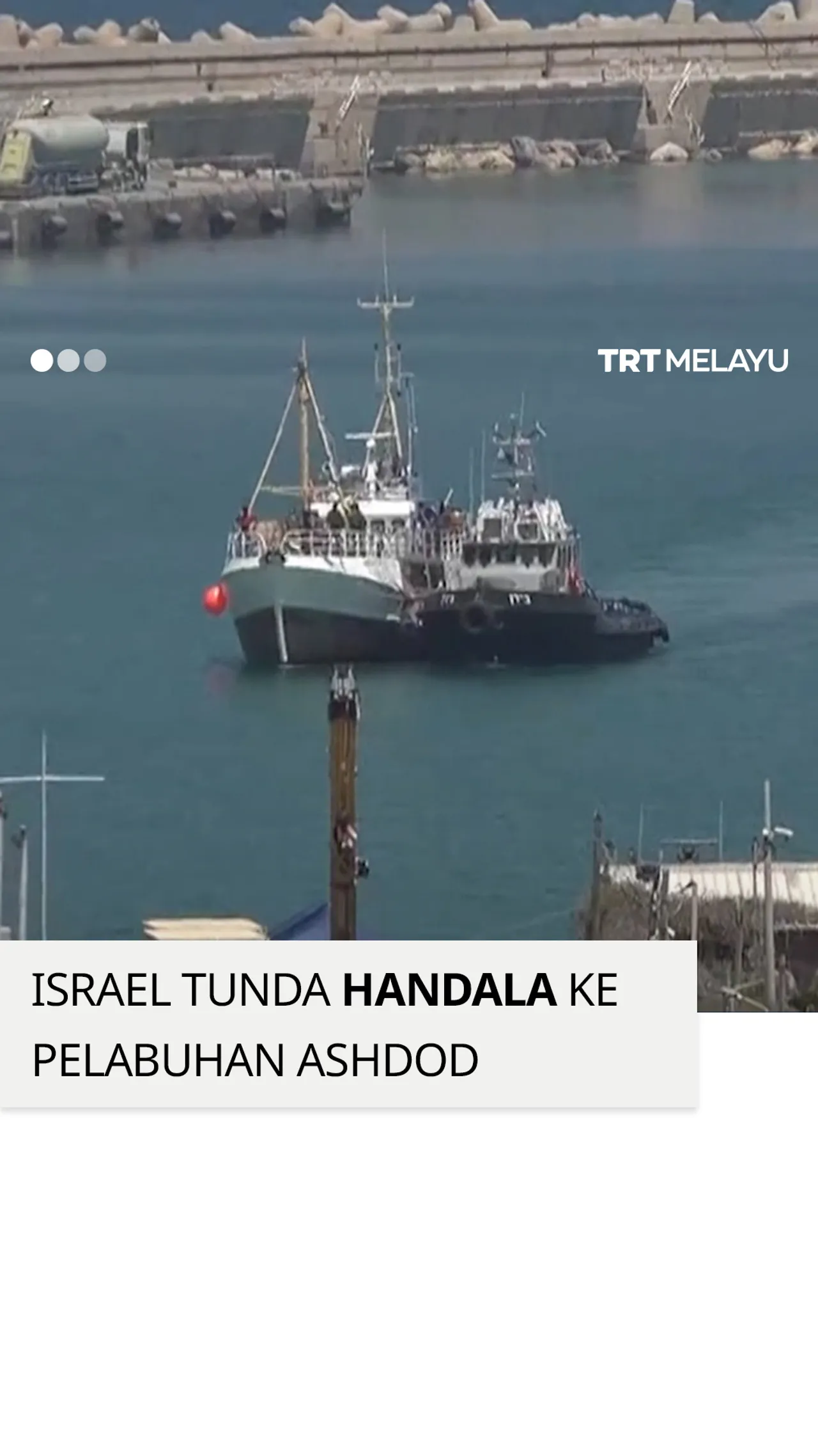 Israel tunda kapal Handala, soal siasat aktivis