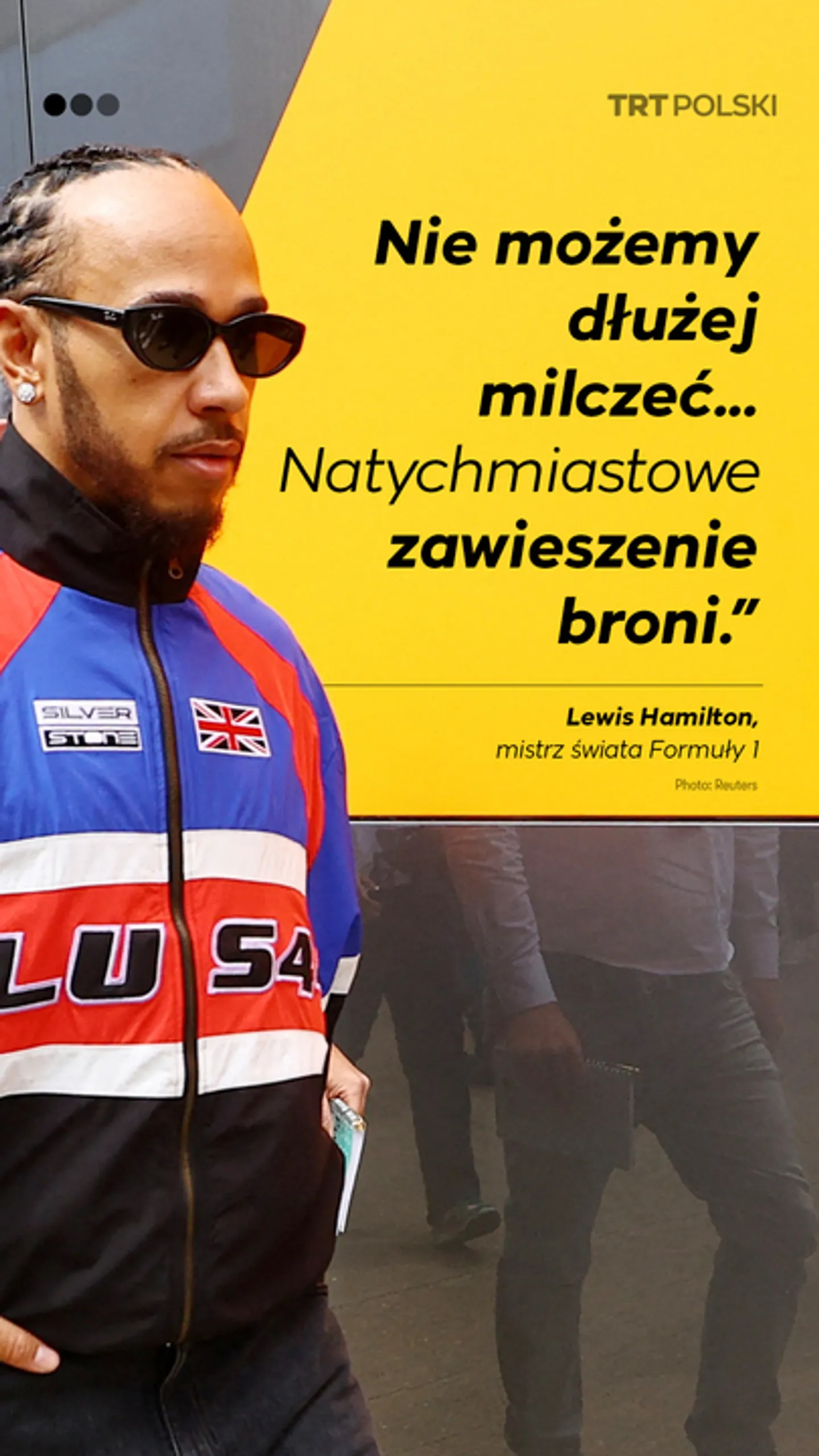 “Trudno znaleźć słowa, które oddałyby całkowitą rozpacz, jaką czuję widząc to,co dzieje się w Gazie"