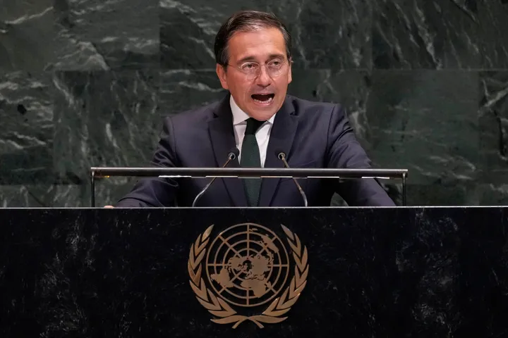 EU will never recognise unilateral annexation of Gaza or West Bank: Spain FM