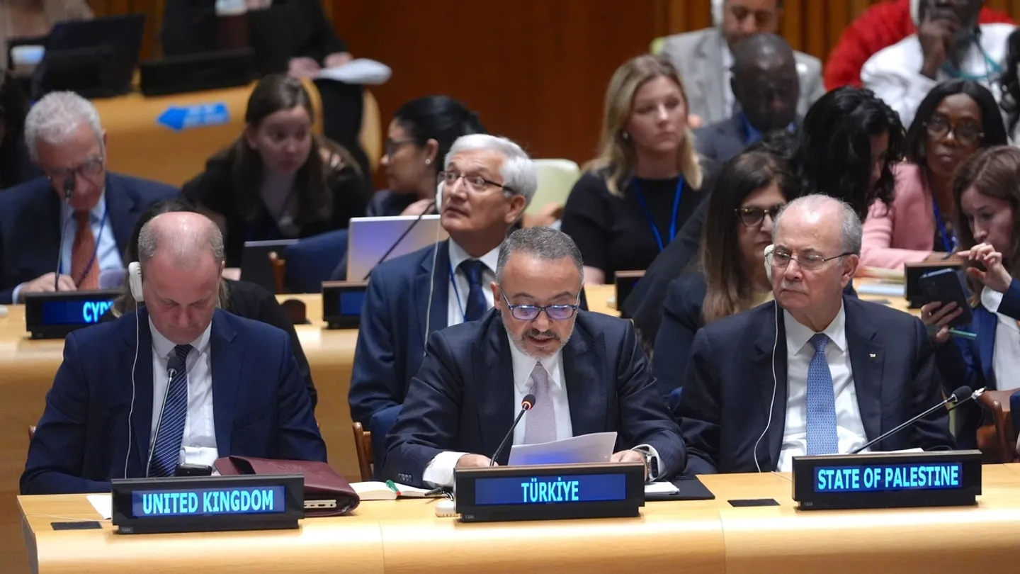 Türkiye blames Israeli occupation for obstructing Palestinian statehood at UN conference