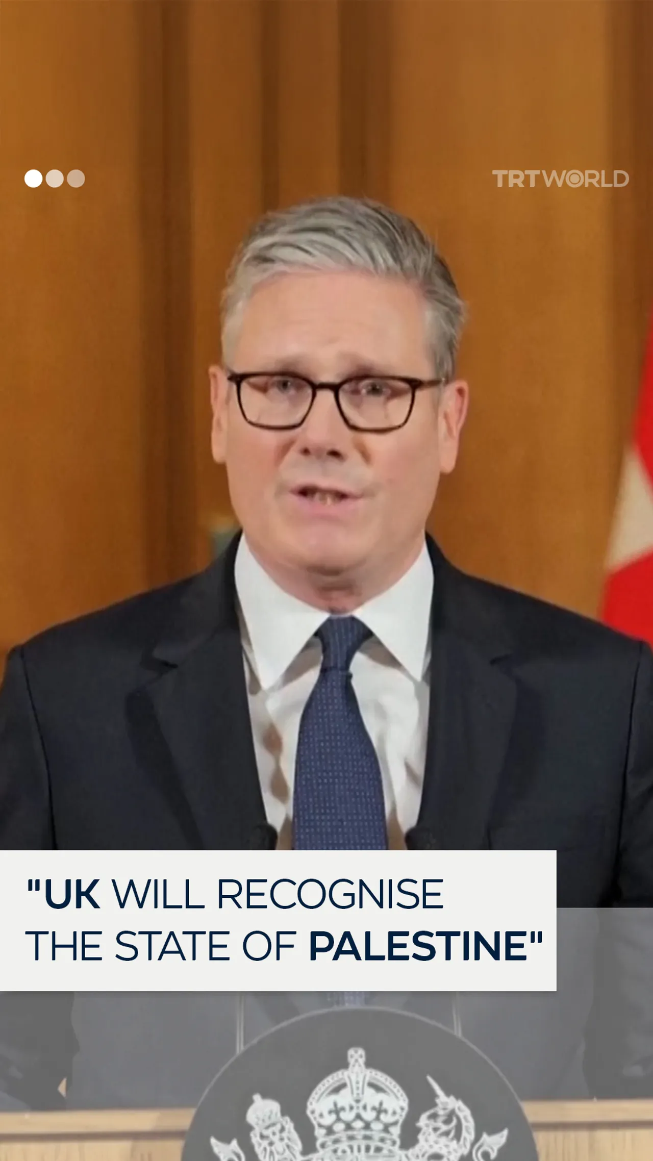 Starmer: "UK will recognise the State of Palestine..in September"
