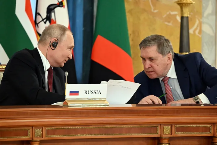 Putin to Trump: Russia won't back down from goals in Ukraine