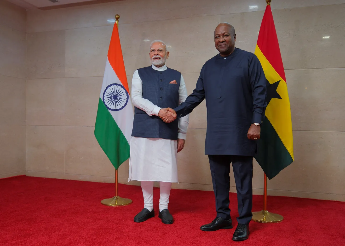 Ghana, India upgrade relations during Modi's visit
