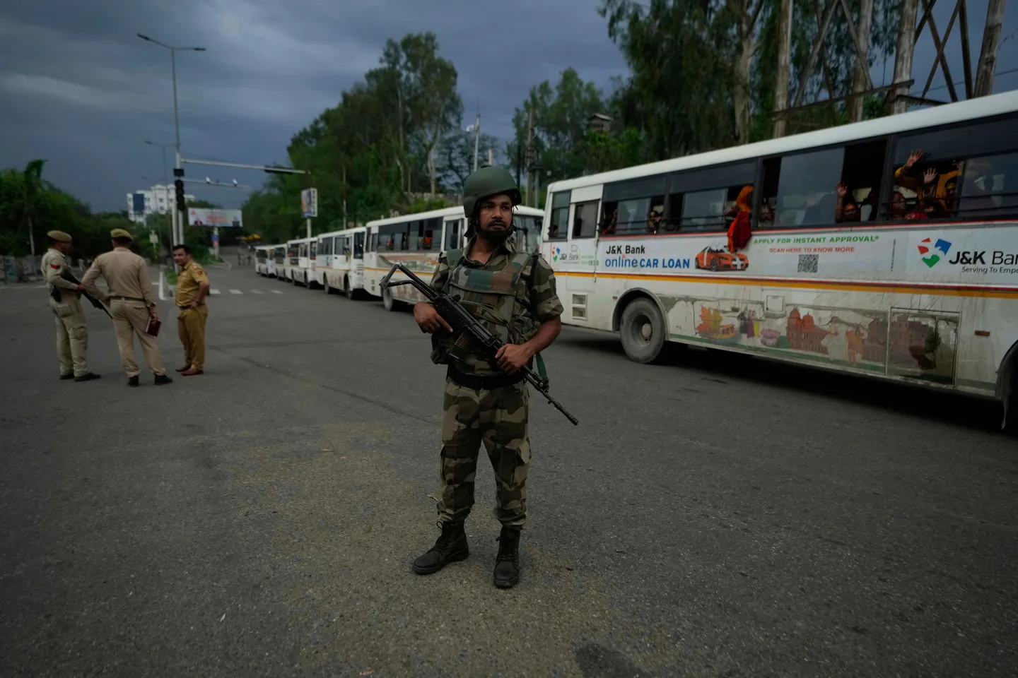 'A militarised affair': Hindu pilgrimage begins in India-administered Kashmir