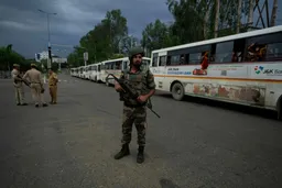 'A militarised affair': Hindu pilgrimage begins in India-administered Kashmir