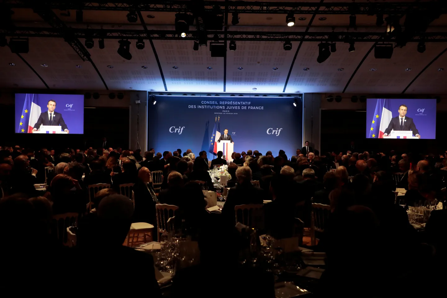 France: au 39e dîner du Crif, la classe politique française attendue au grand complet