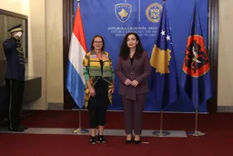 Presidentja Osmani priti në takim ministren e Mbrojtjes së Luksemburgut