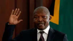South Africa's former Deputy President David Mabuza dies aged 64