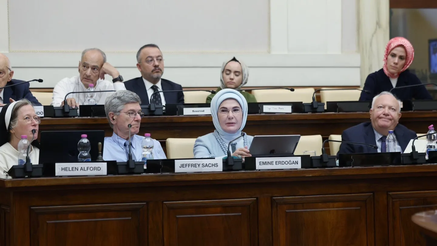 Time to share impact of climate crisis equitably: Emine Erdogan