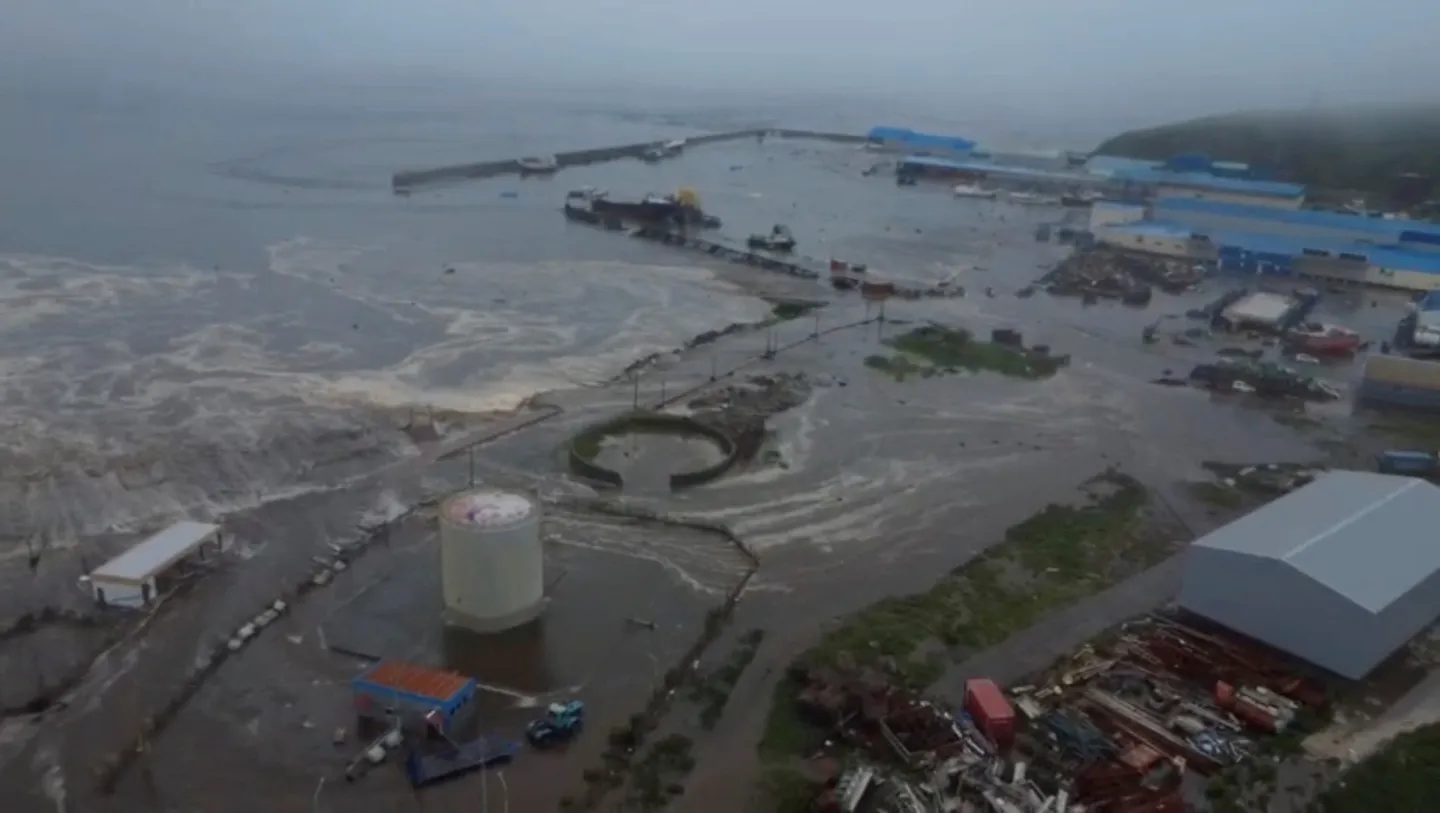Rossiyaning Kamchatka yarimorolida kuchli zilzila sodir bo'ldi