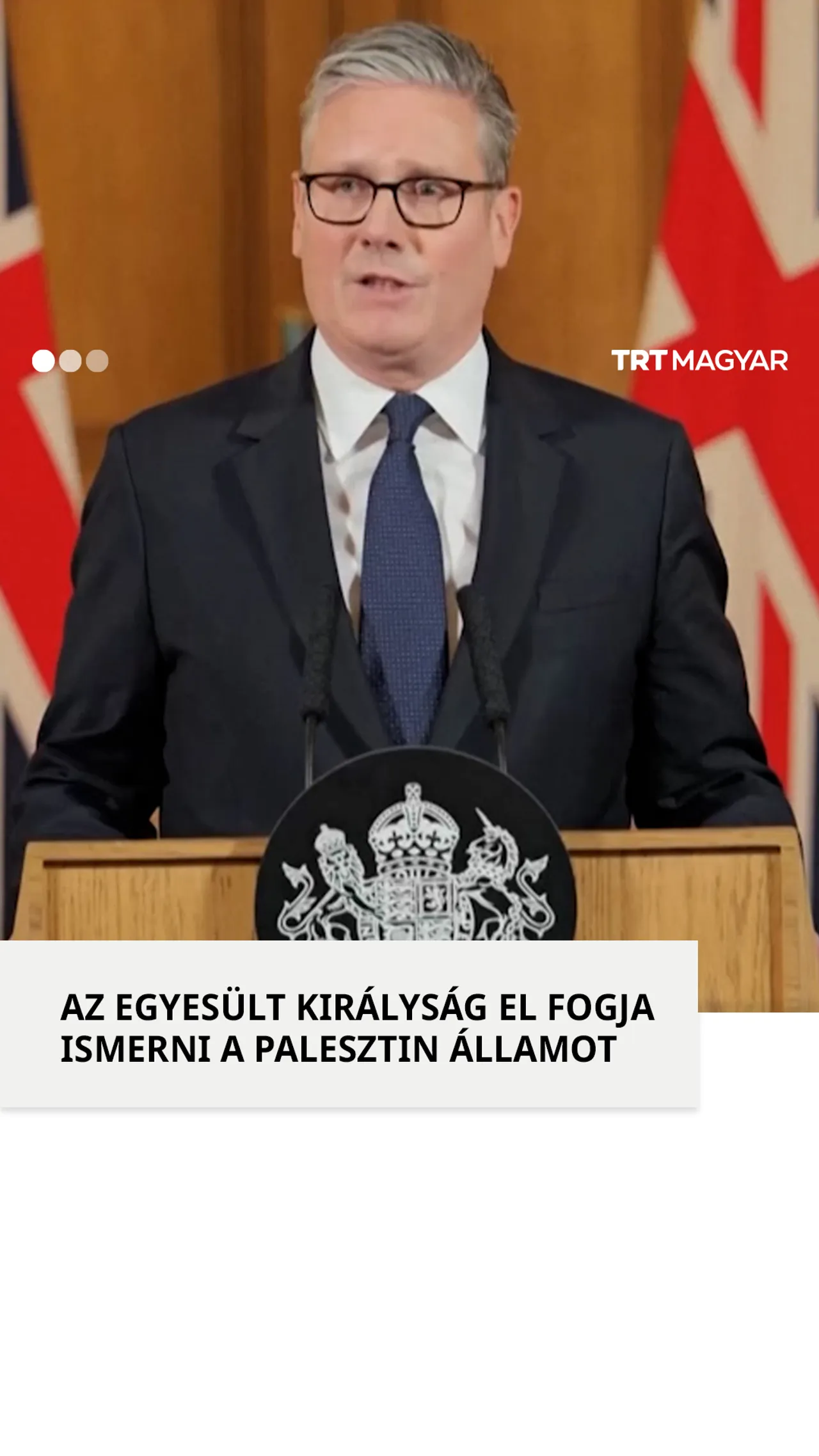 Az Egyesült Királyság szeptemberben elismeri a Palesztin Államot