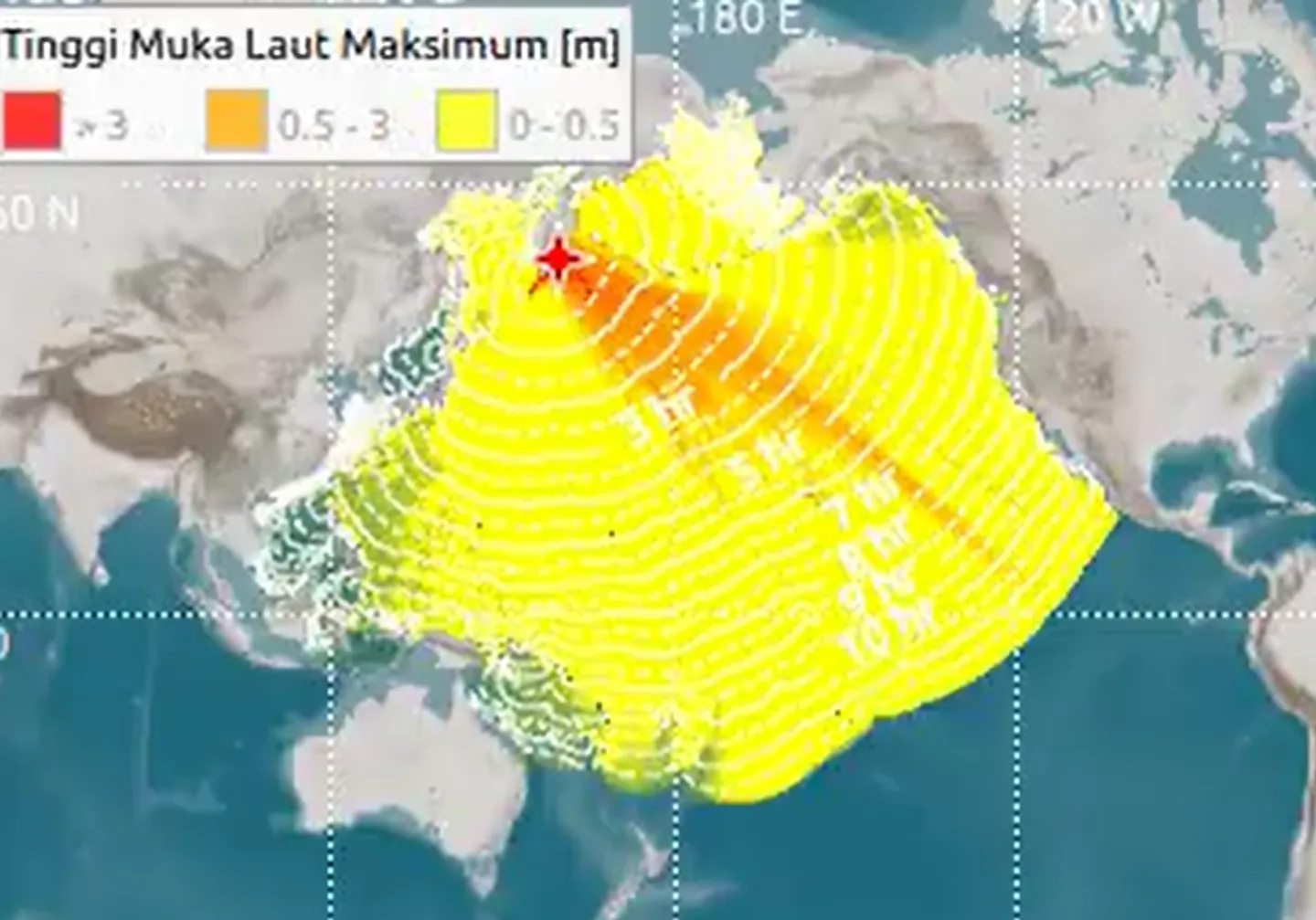 BMKG keluarkan peringatan dini tsunami ‘waspada’ di sejumlah provinsi timur akibat gempa Rusia