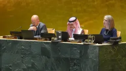 تصویب پیش‌نویس سند نهایی کنفرانس راه‌حل دو دولتی برای مسئله فلسطین در سازمان ملل متحد