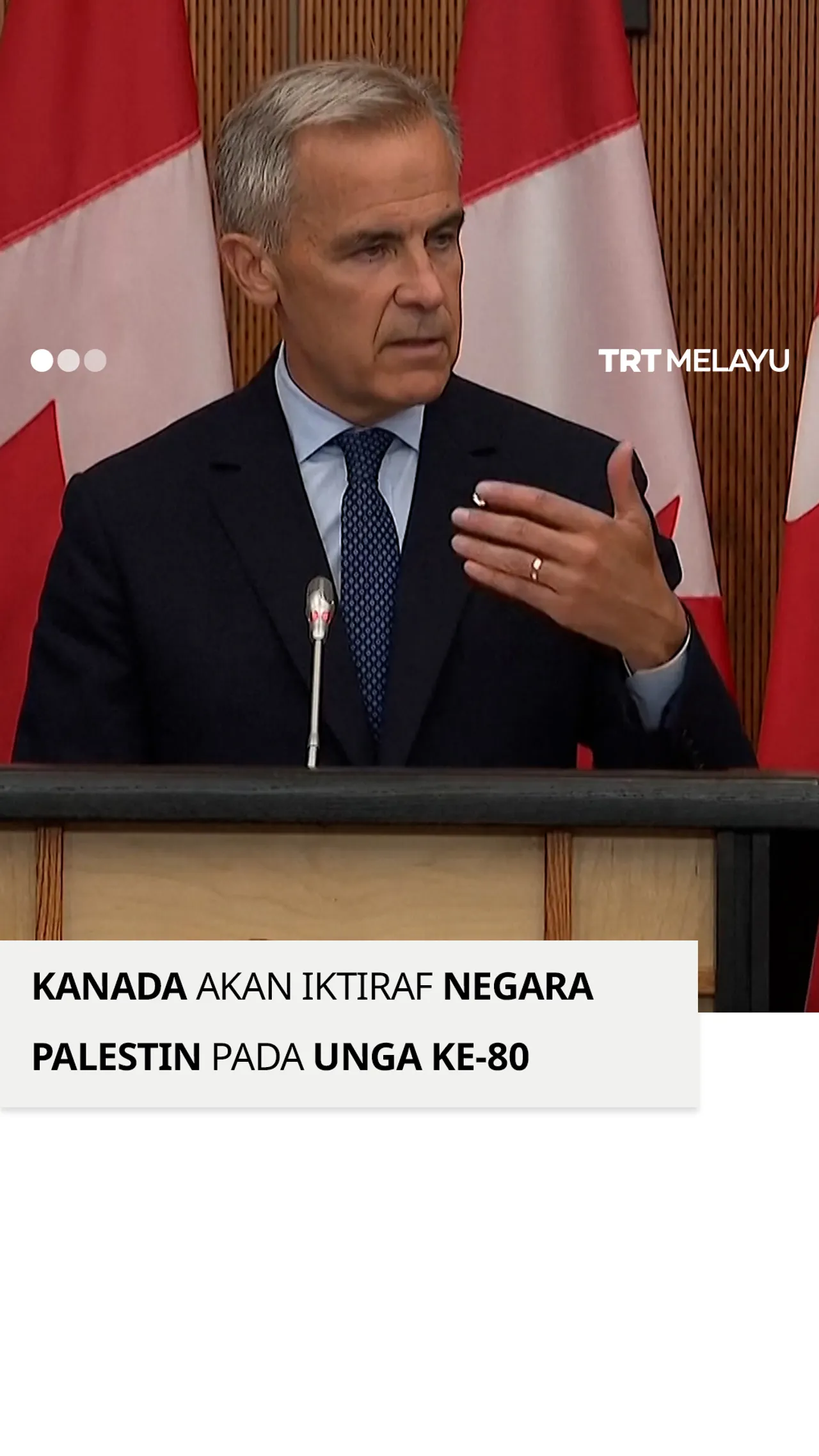Kanada akan iktiraf Palestin pada Perhimpunan Agung PBB, September