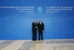 Erdogan arrives in Azerbaijan for key regional economic summit