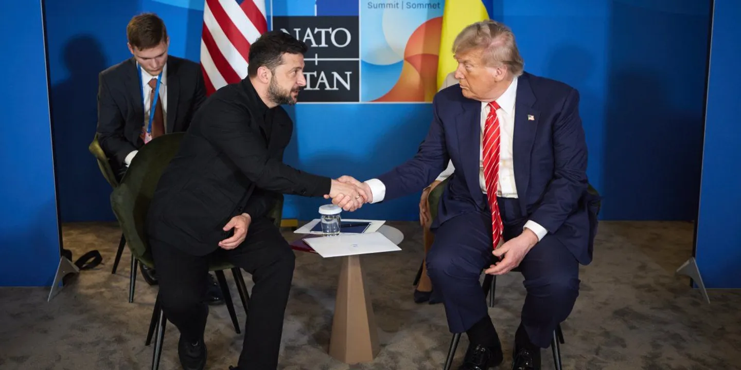 Зеленский: договорились с Трампом защищать небо Украины