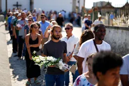 Liverpool players gather in Portugal for teammate Diogo Jota's funeral