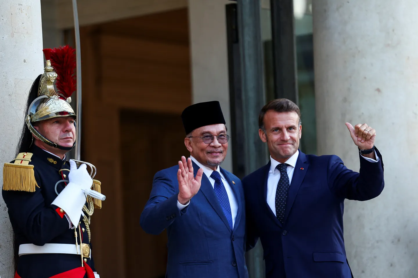Etat palestinien: la Malaisie "soutient" l'initiative de Macron qui veut la relancer "au plus vite"