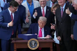 Trump signs sweeping tax cut and spending bill into law