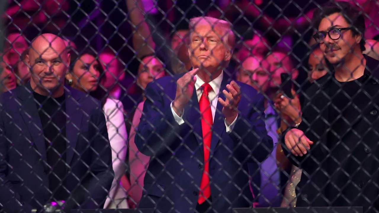 Trump revela planos para um combate de UFC na Casa Branca para assinalar o 250º aniversário dos EUA