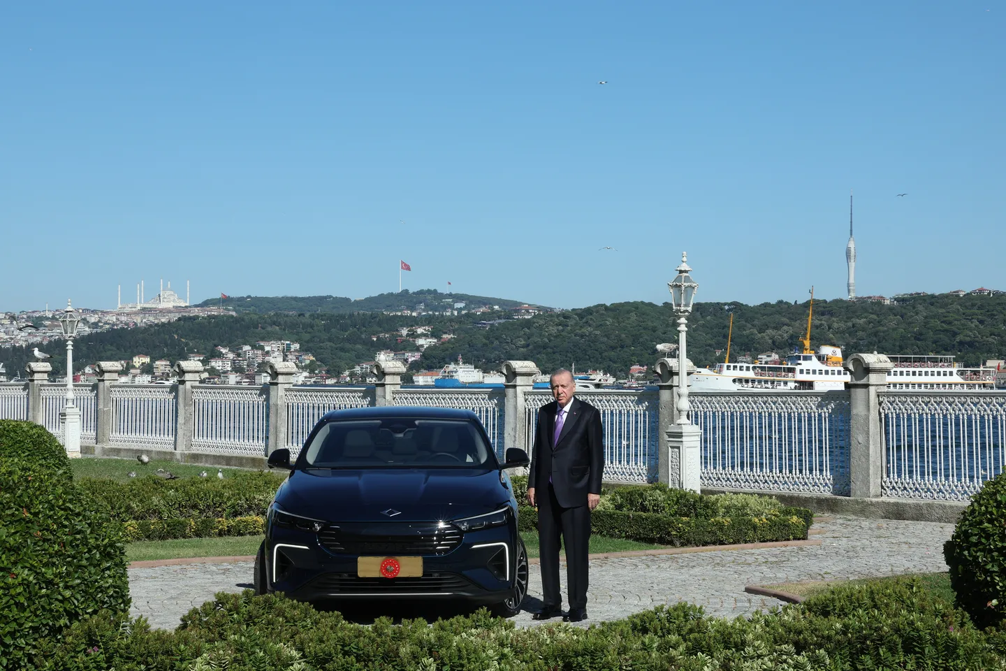 Erdogan testirao novi model turskog automobila TOGG