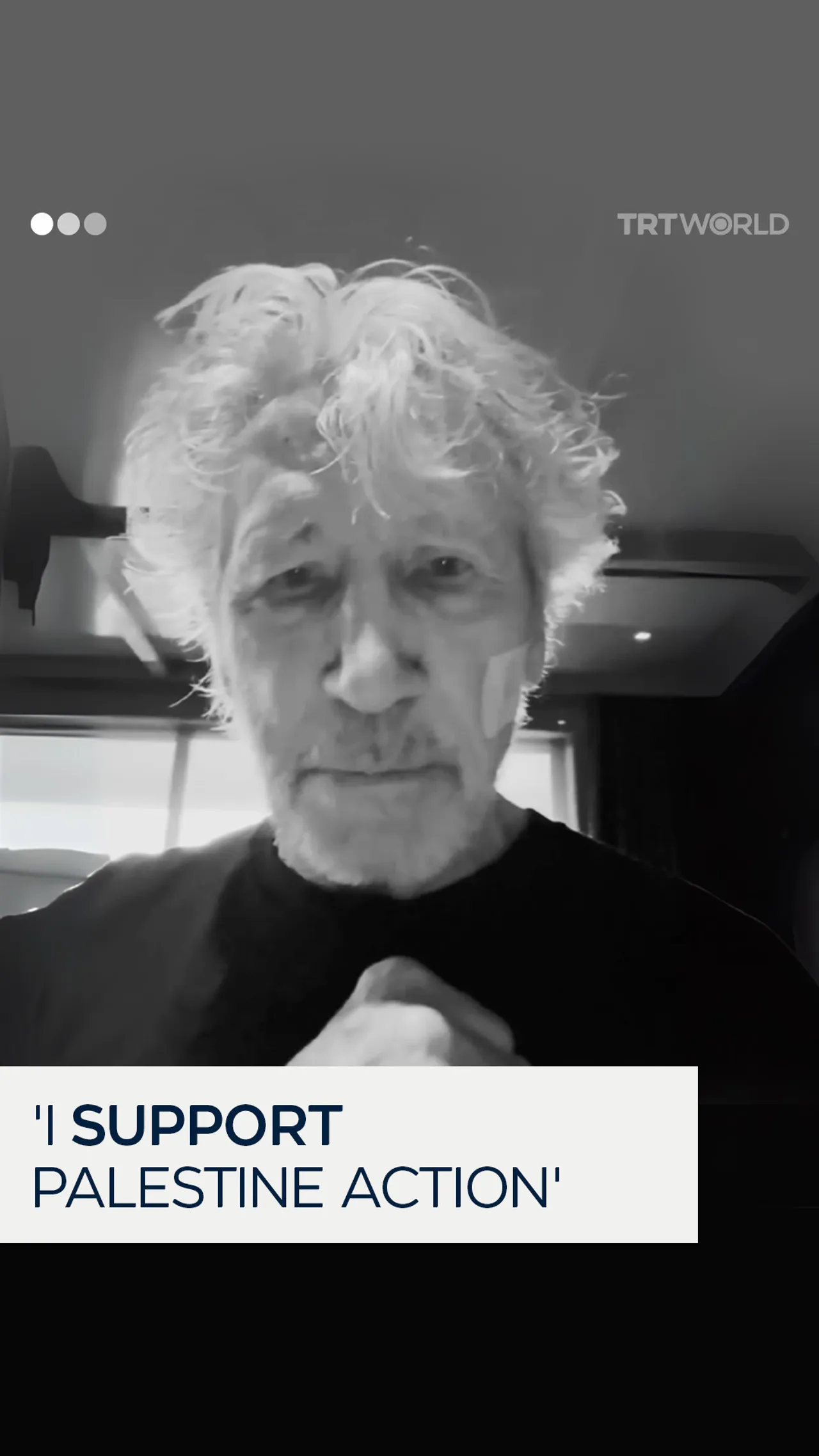 Roger Waters shows support for Palestine Action