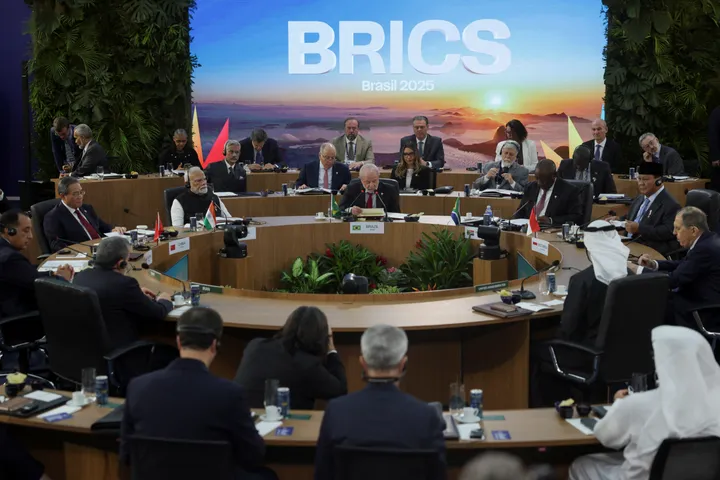 BRICS calls for Gaza truce, slams strikes on Iran, voices concern over Trump tariff threats