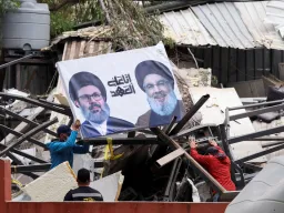 O líder do Hezbollah diz estar pronto para a paz, mas não desarmará perante às violações israelitas