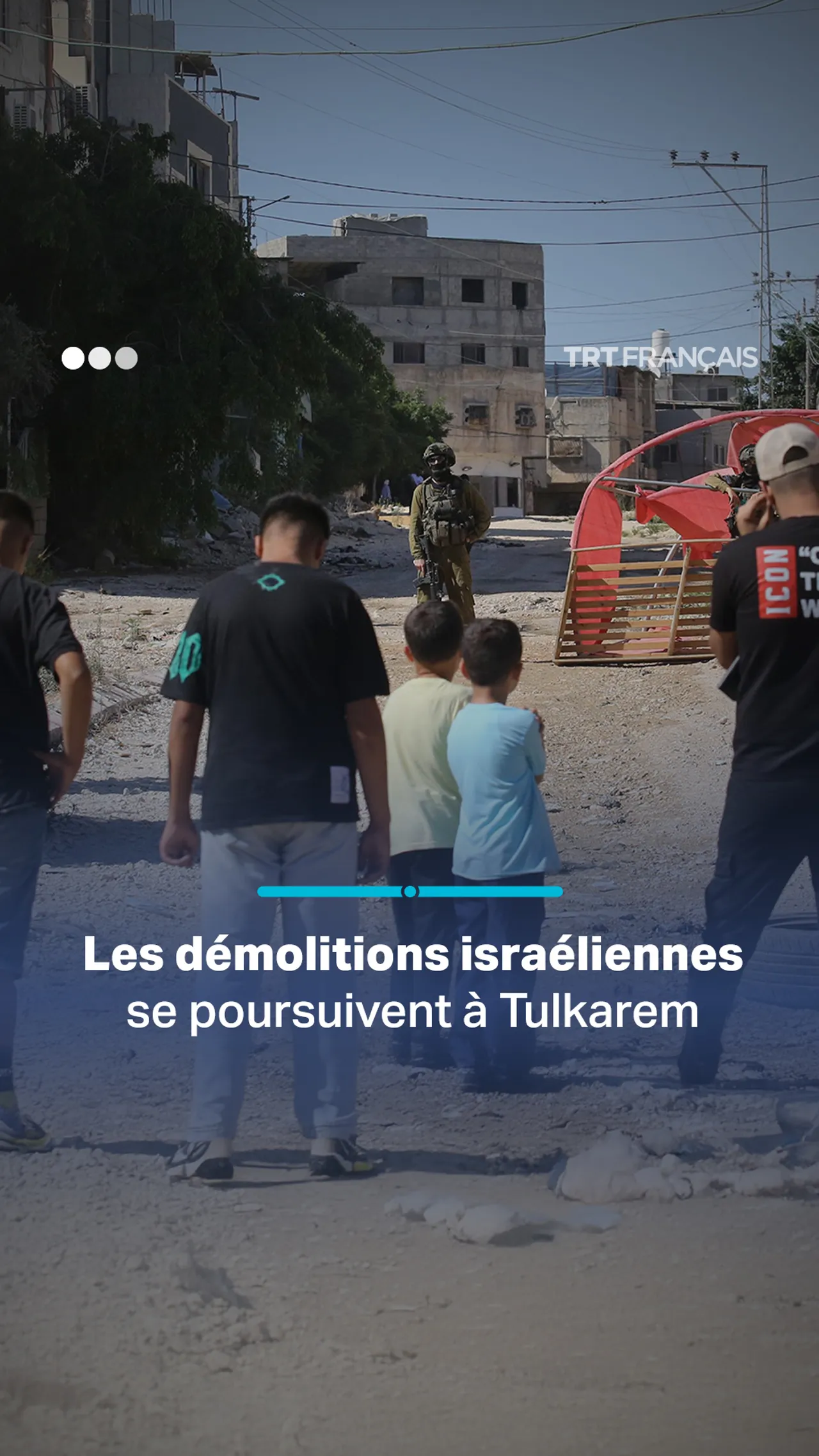 Les démolitions israéliennes se poursuivent à Tulkarem