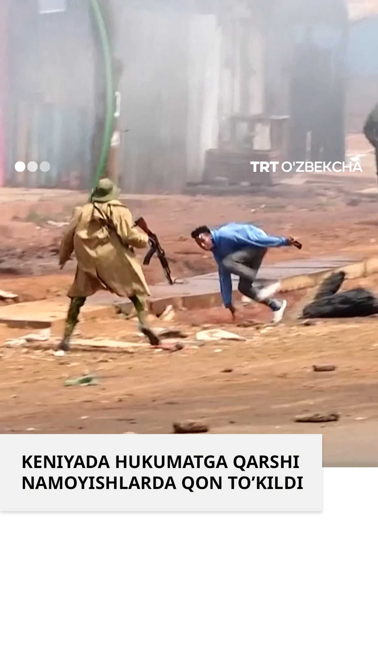 Keniyada hukumatga qarshi namoyishlar bo'lib o'tdi