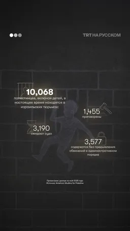 Тюрьма как основа оккупации: 1 млн палестинцев стали израильскими заложниками с 1967 года