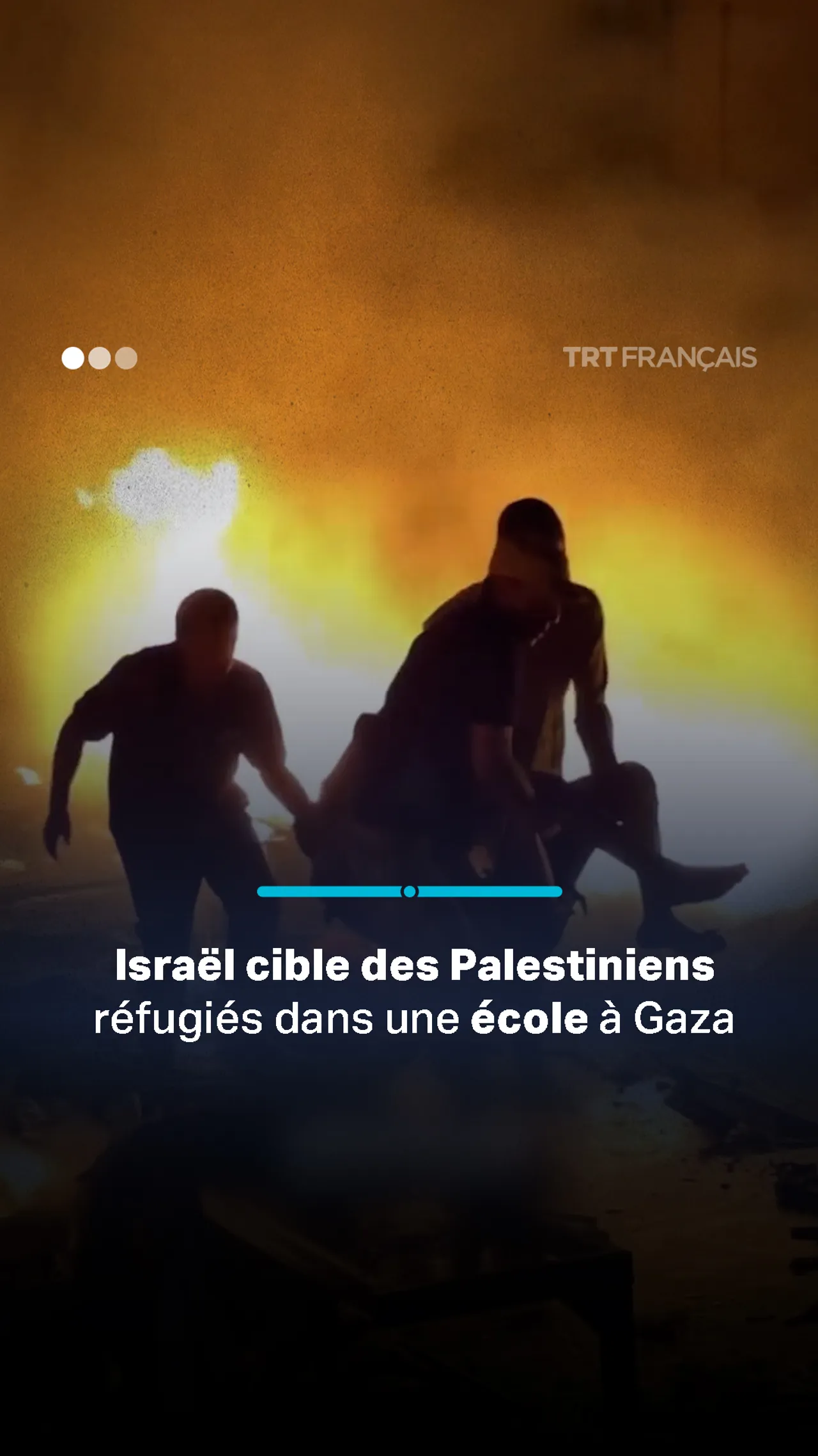 Israël cible des Palestiniens réfugiés dans une école à Gaza