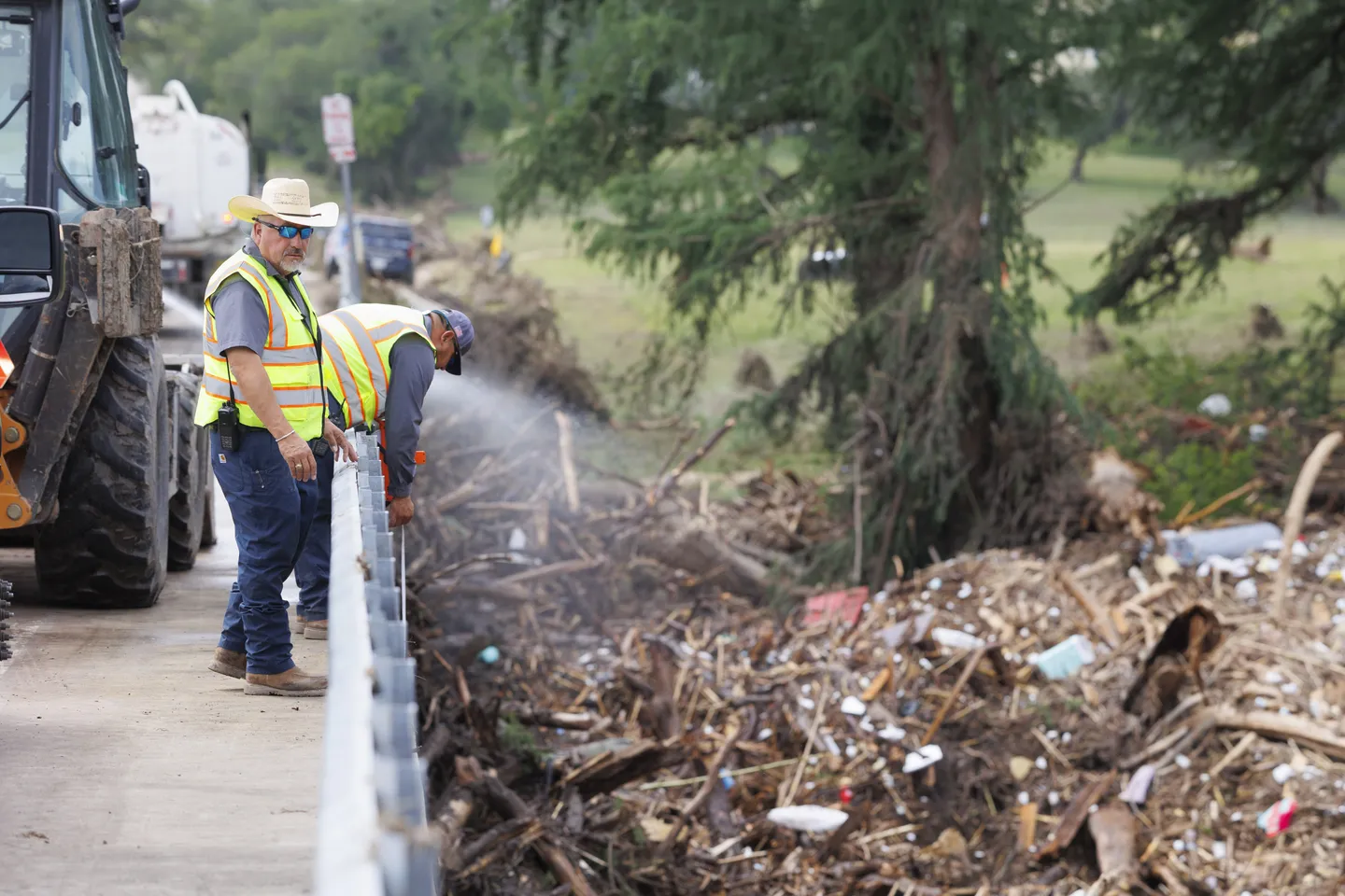 In pictures: Texas grapples with complicated rescue efforts as death toll from floods jumps past 100