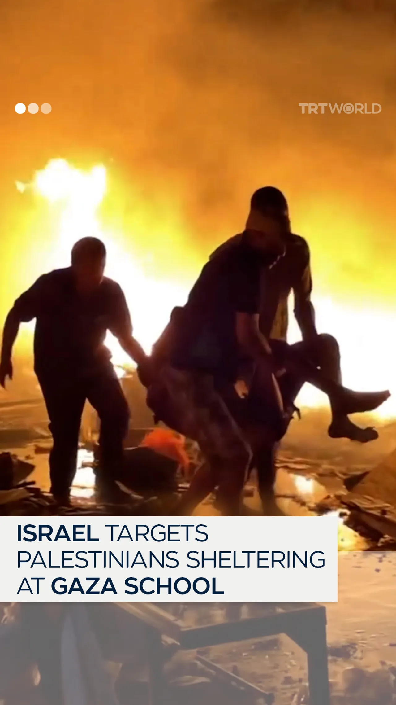 Israeli strike hits Gaza school sheltering displaced Palestinians