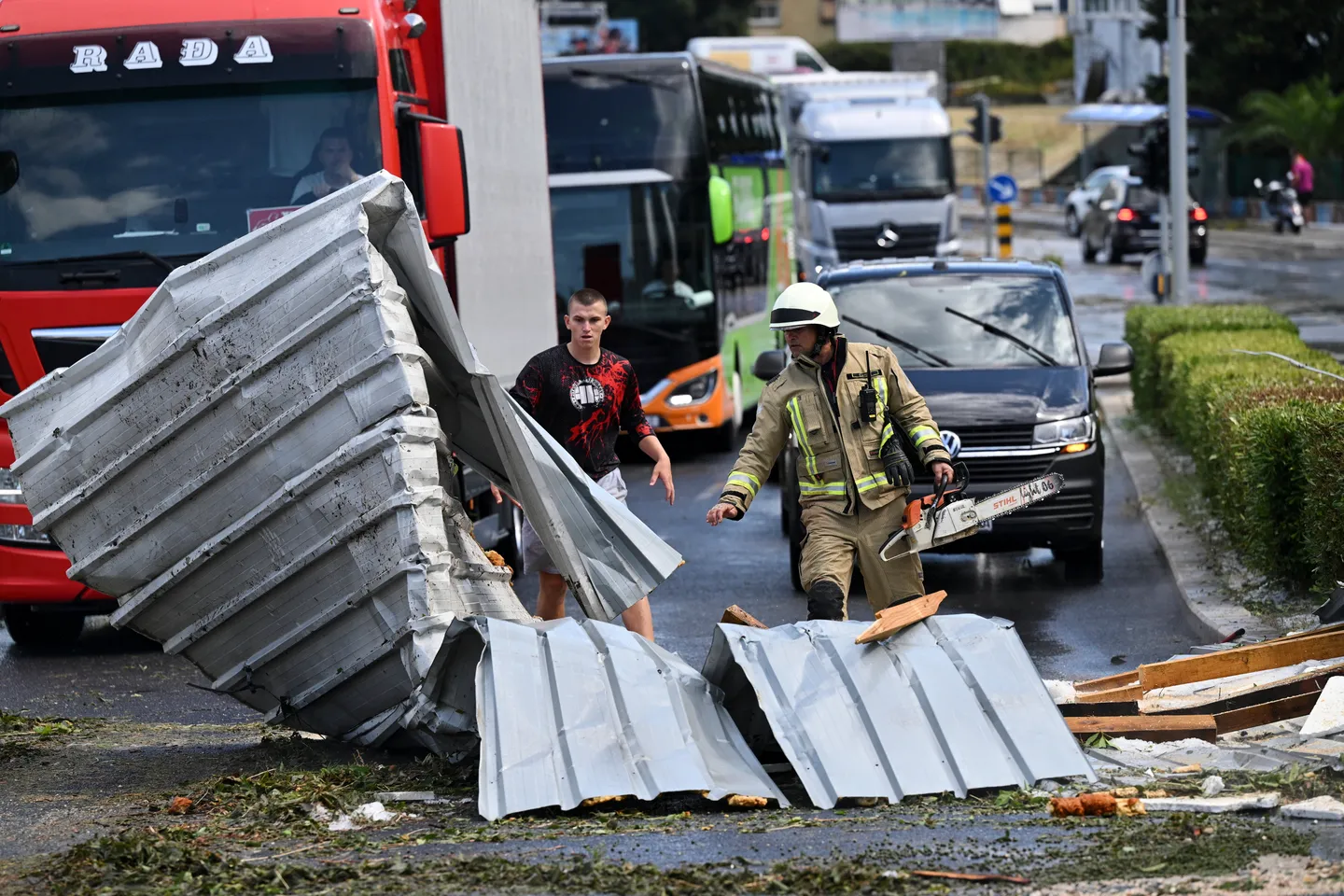 Veliko nevrijeme u Splitu uzrokovalo štetu i brojne probleme