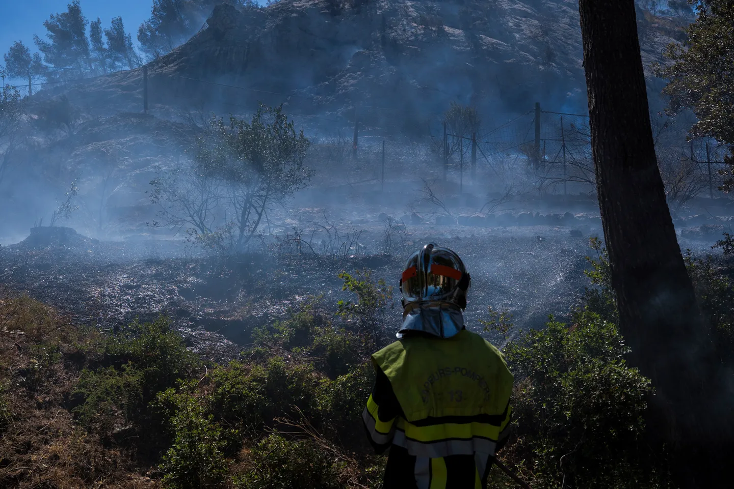 Wildfire in France shuts down Marseille airport, halts trains