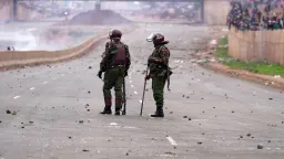Kenya to charge 37 protesters with terrorism