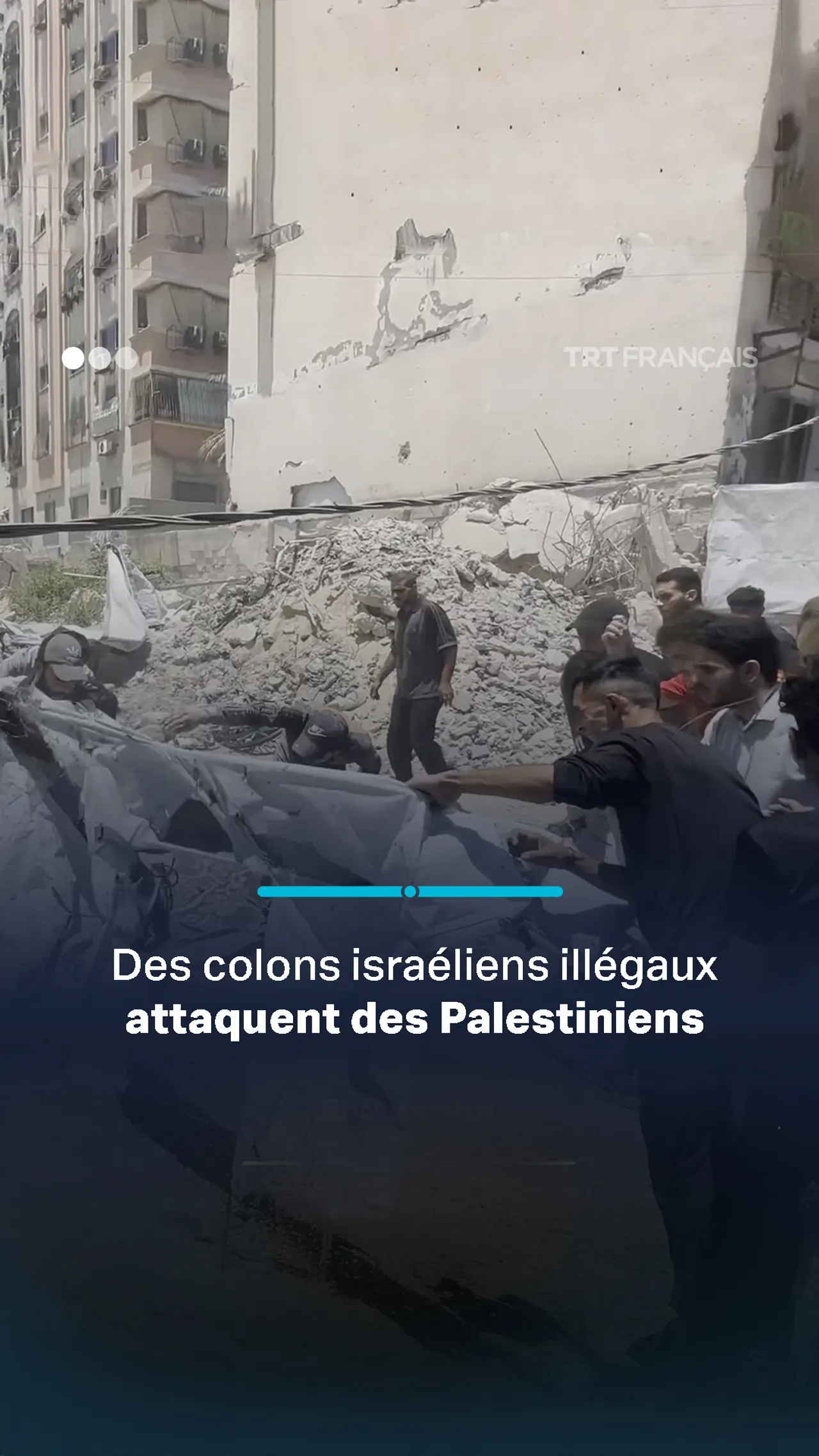 Une frappe israélienne tue au moins cinq Palestiniens réfugiés sous des tentes à Gaza