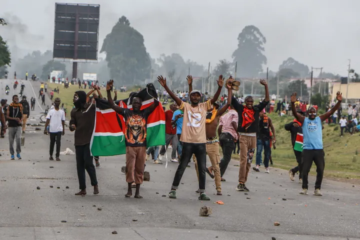Kenya protests: President Ruto warns against bid to 'overthrow' government